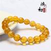 Браслет Hongchu Crystal из натурального флюорита на одной нити Желтый браслет из флюорита