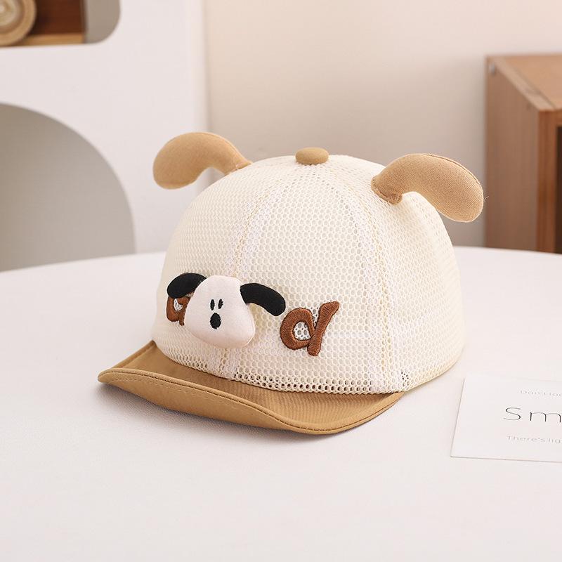 Summer Baby Boy Sun Hat Thin Breathable Baseball Cap Adjustable UV Protection Visor for Infant Toddler Outdoor Activities
