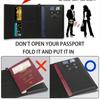Новый Однотонный Держатель для Паспорта с RFID-Блокировкой, Слот для Билетов, Зажим, Защитный Чехол, Кожаная Сумка для Дорожных Карт