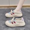 Модные женские повседневные кроссовки на платформе 2024 года, осень, новые модные повседневные туфли для женщин, повышающие подъем, женская спортивная обувь, кроссовки для бега