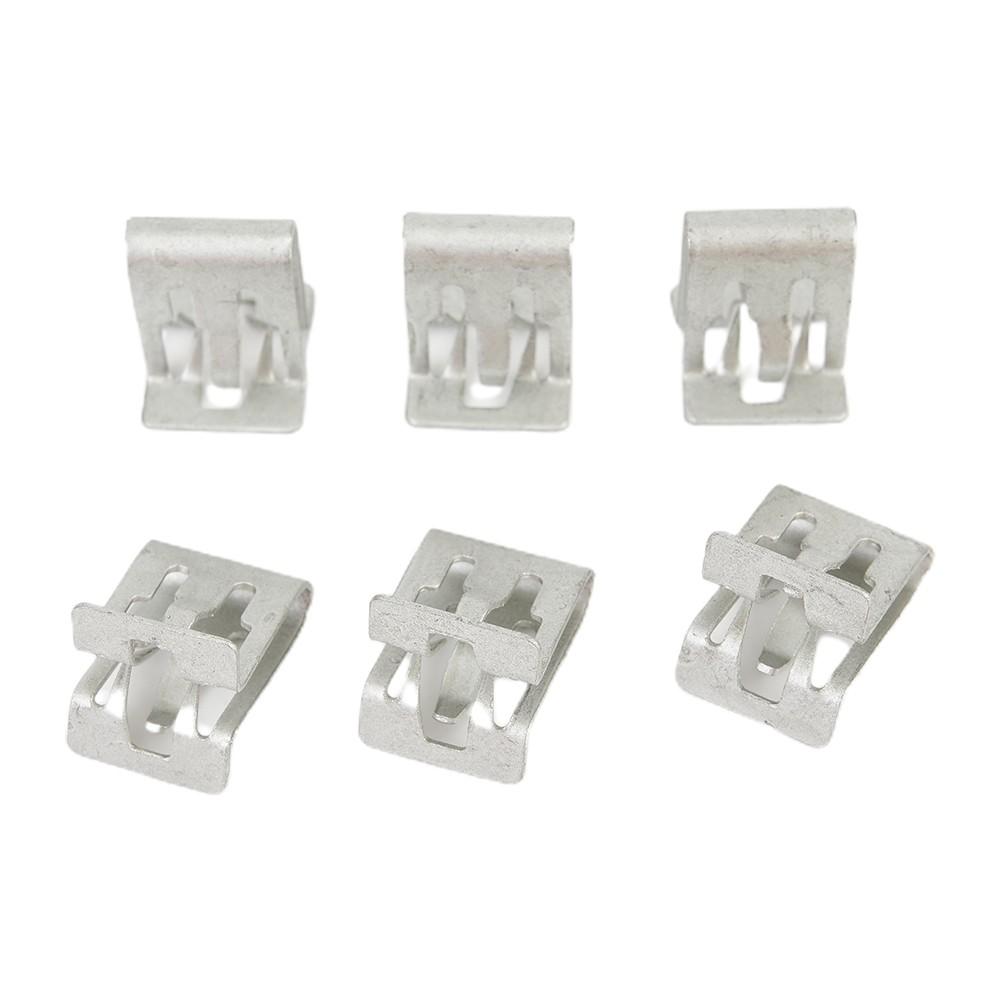 Запасной фиксатор деталей, серебристый автомобиль, 10 шт./компл.