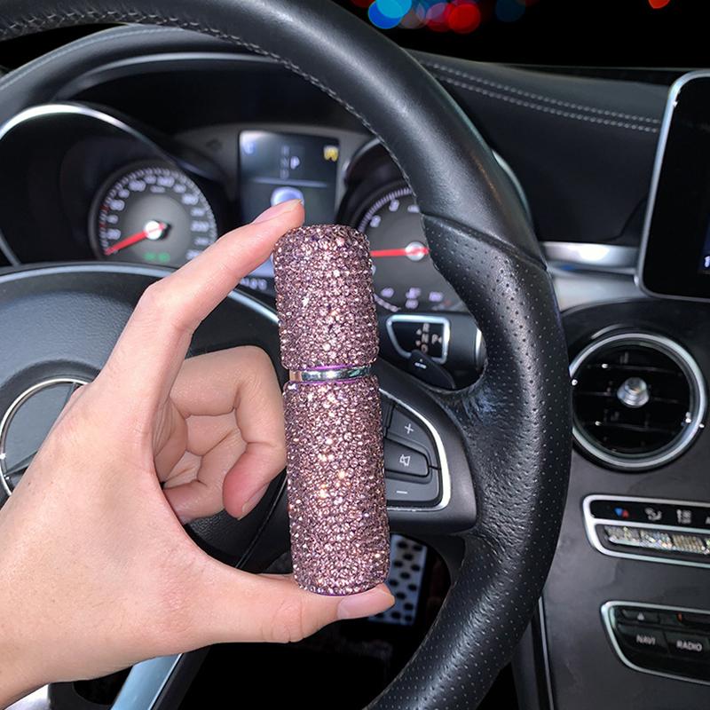 10 мл блестящий мини-флакон для духов для путешествий, многоразовый распылитель для духов, карманный портативный флакон для духов для путешествий, автомобильные аксессуары