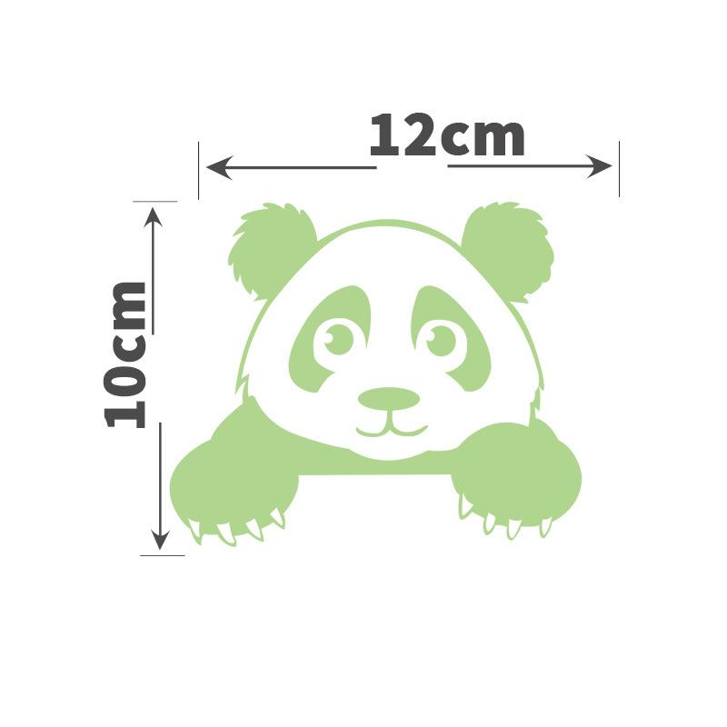 1PC Children's Switch Stickers Luminous Light Stickers Kid Room Decor Fairy Stars Cats PVC Stickers