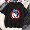 Cute Mouse Graphic Women Tshirt Cartoon Printed Short Sleeve Tee Shirt Funny Duck T Shirts Summer Streetwear Y2k Clothes Tops