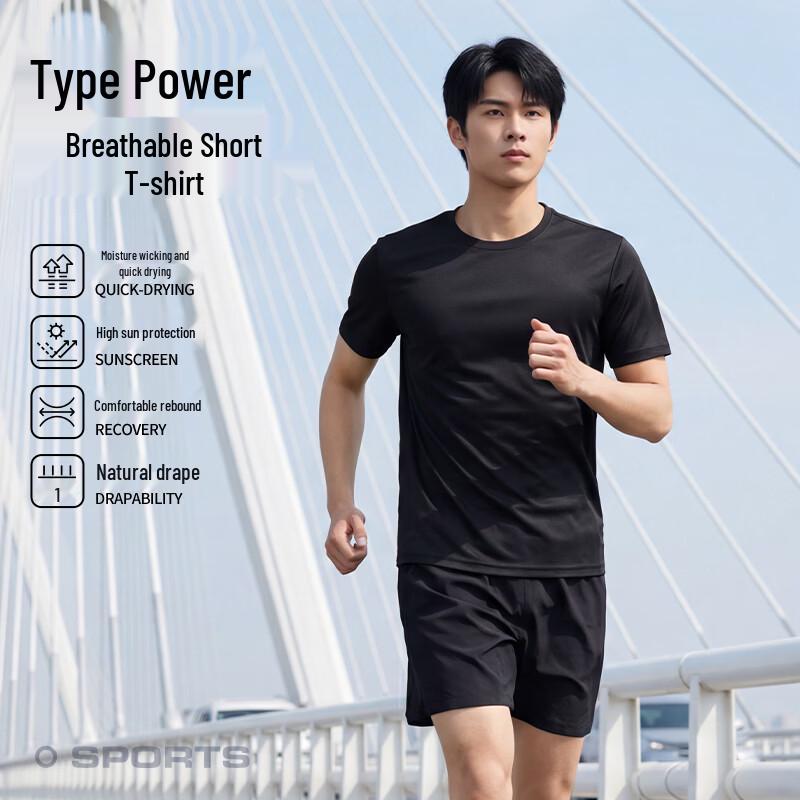 Warrior Men's Breathable Summer Quick-Dry T-Shirt
