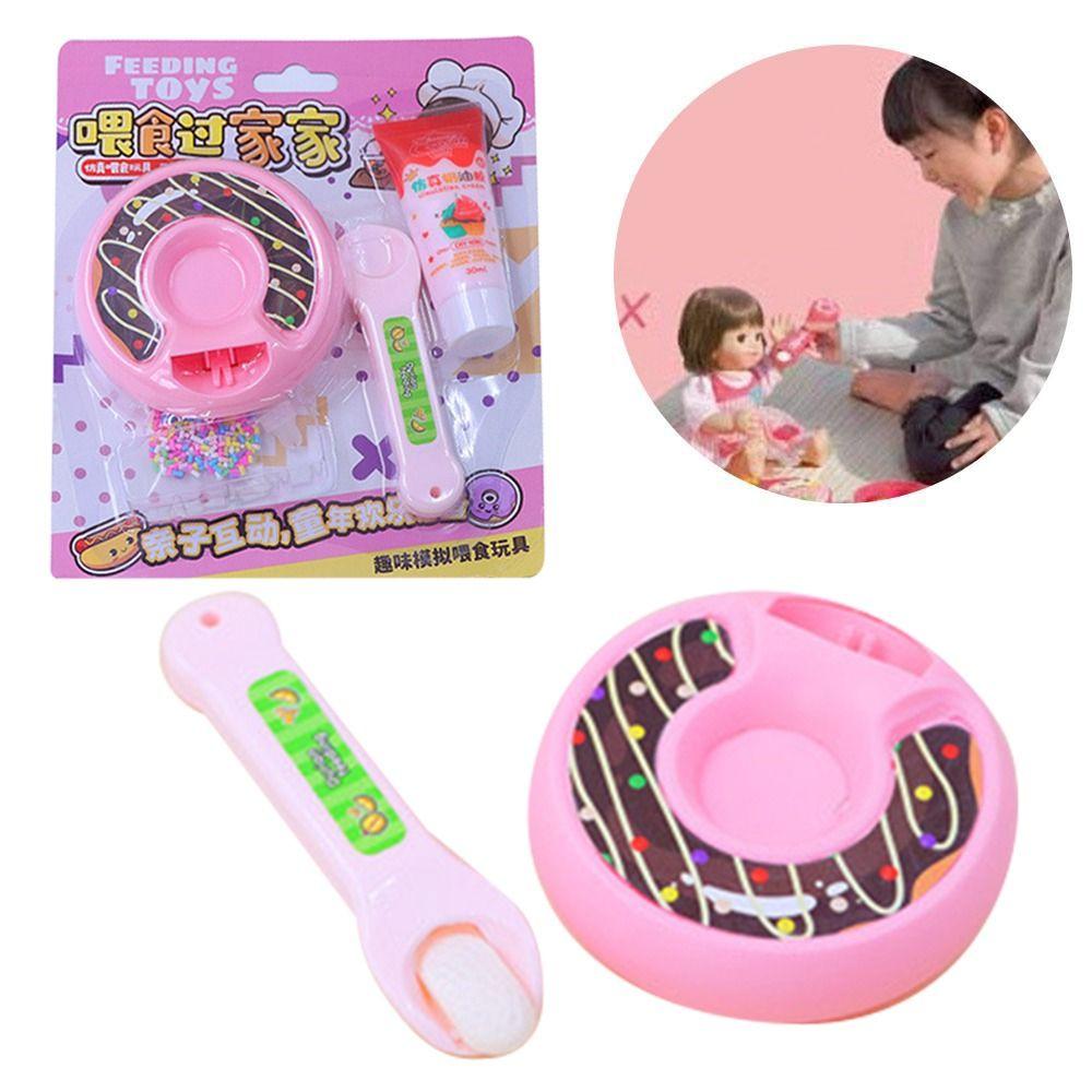 Japanese Pudding Feeding Toy Simulation Cream Play House Toys Kawaii Role Play Toy Early Education