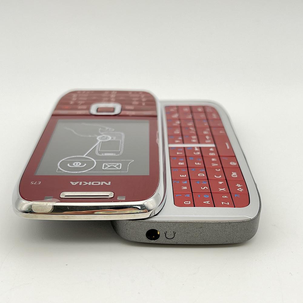 Восстановленный мобильный телефон Nokia E75 с поддержкой 3G, русской и арабской клавиатурой, сотовый телефон с 1 SIM-картой