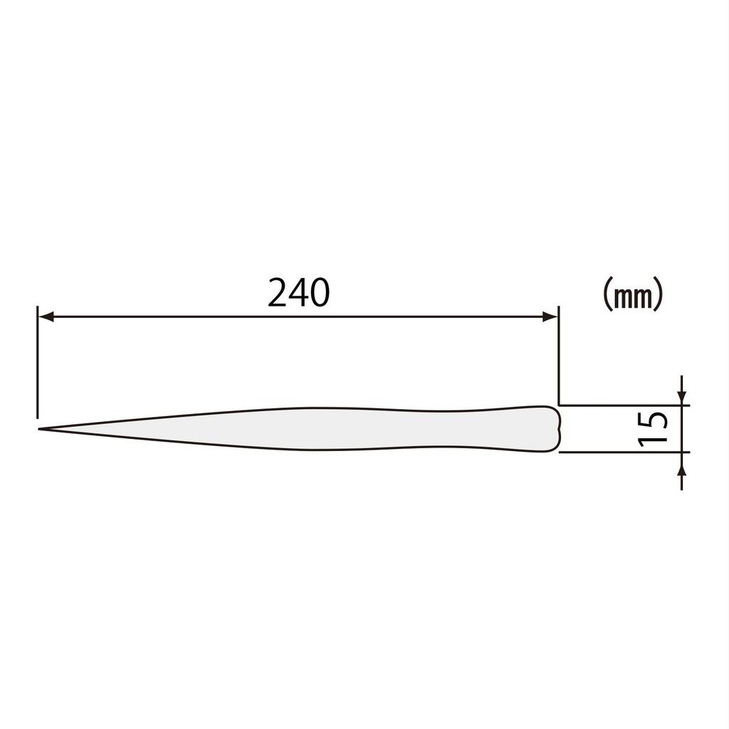 ENGINEER Engineer Tweezers Total 240mm Length PTS-07