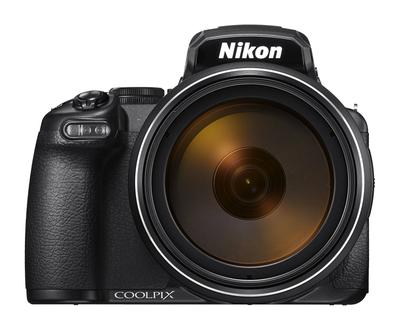 Nikon Цифровая камера COOLPIX P1000 с ЖК-дисплеем Черный 16,7" 3,2" Дисплей, (Сертифицированный восстановленный)