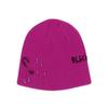 BLACKBLOND Шапка-бини с пирсингом и логотипом BBD Embroth (фуксин)