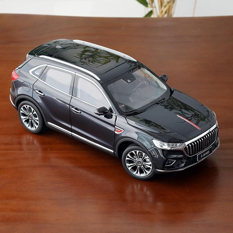 1/18 HONGQI HS5 Внедорожник Металлическая модель автомобиля Литье под давлением Металлический Внедорожник Модель автомобиля Высокая симуляция Коллекция Детская игрушка Подарок Декорация