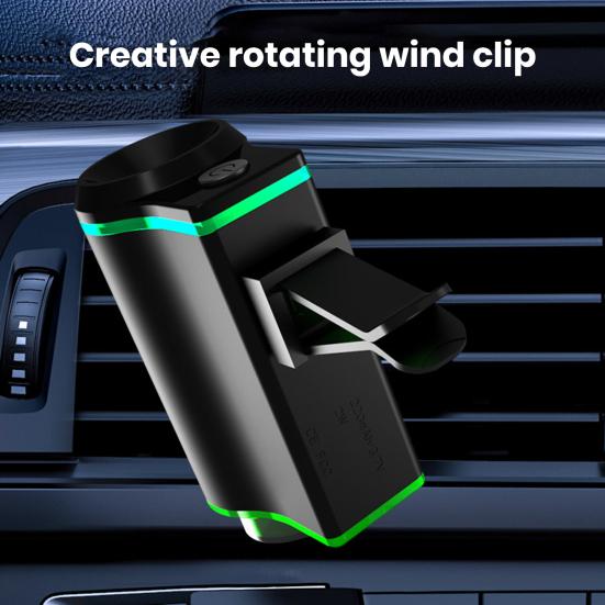 Smart Car Air Freshener Aroma Diffuser 2 Modes Adjustable Easy To Install Rechargeable