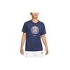 Мужская футболка с коротким рукавом Paris Saint-Germain Crest, синяя DJ1316-410