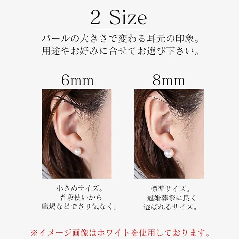 Жемчужные серьги большой премиум цветной жемчуг жемчуг 6мм 8мм бусины серебро (6 мм, кремово-желтый_титан)