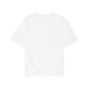 LESS Cotton Crew Neck Short Sleeve T-Shirt
