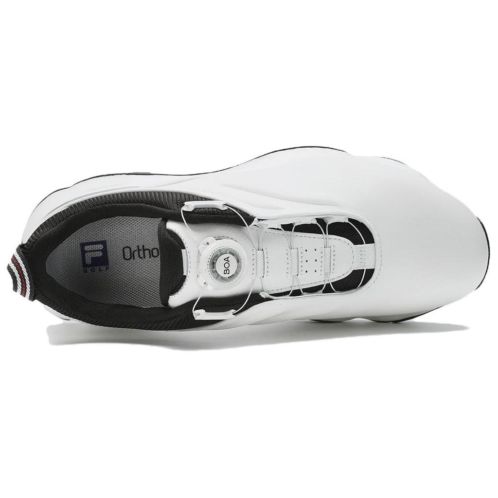 Fila GF Velocity Удобные Минималистичные Гольф-кроссовки с Низким Верхом Мужские кроссовки Белые A12M441717FBB