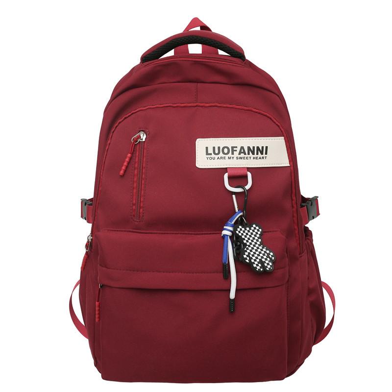 Школьная сумка для женщин, учащихся младших классов средней школы, легкий рюкзак большой вместимости