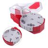 Portable Medicine Pill Cutter Box Transparent Medicine Cutting Device Tablet Grinder Case  Home