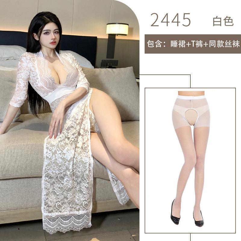 Сексуальное кружевное платье, горячая перспектива, бесплатное сексуальное нижнее белье, открытая грудь, открытый бок, соблазн королевской сестры