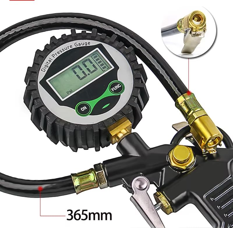 Zmart 0-220psi 0-16bar Цифровой манометр для шин, Манометр для накачивания шин, Тестер, Манометр