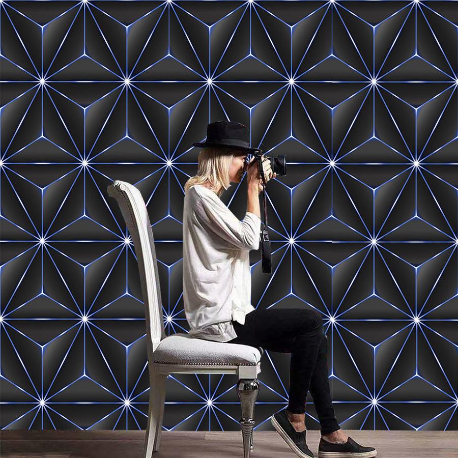 Виниловые самоклеящиеся 3D обои Peel and Stick Влагостойкое ПВХ настенное покрытие для игровой комнаты потолок креативные наклейки на стену