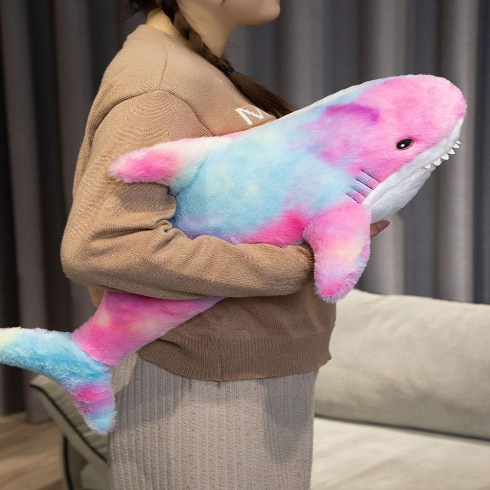 Мультяшная акула дельфин плюшевая кукла мягкая мягкая морская акула мягкая игрушка для мальчиков и девочек