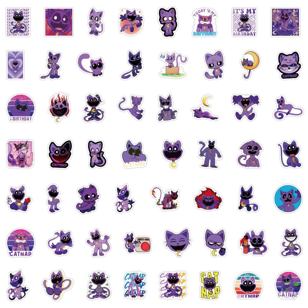 50 Новых Граффити Наклеек Smiling Critters Украсьте Блокнот Чемодан Наклейки