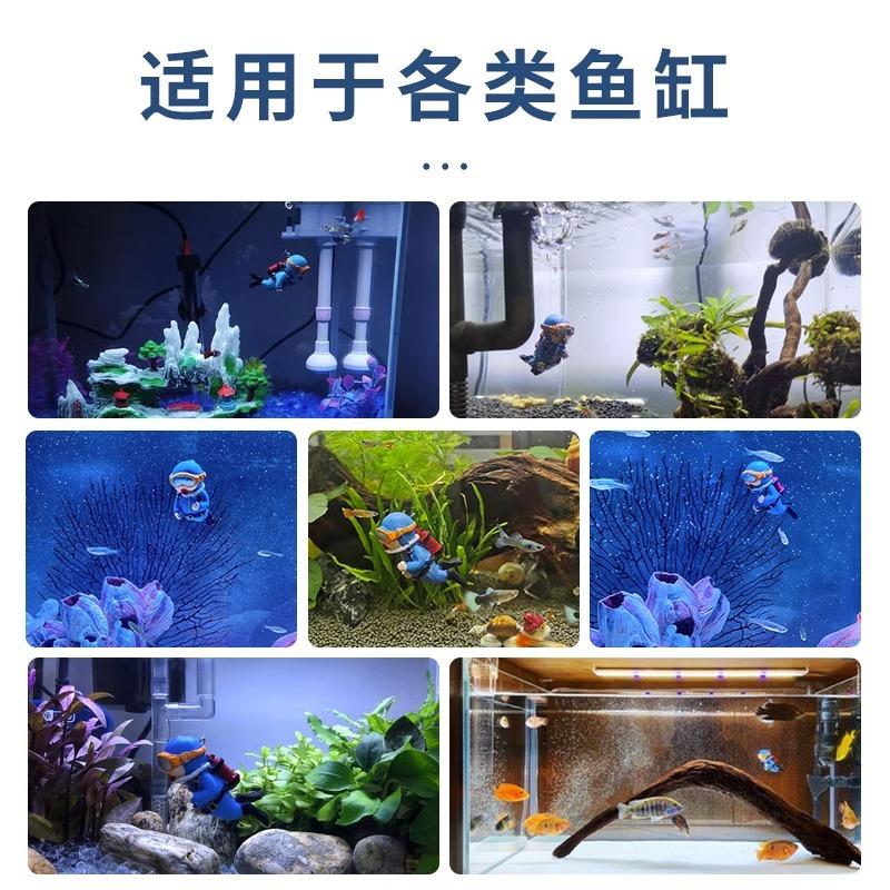 Fish Tank Decorations Aquarium Accessories Floating Diver Aquarium Ornaments Small Floating Ball Aquarium Accessories