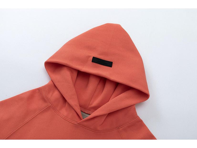 Trendy Brand Essentials Unisex Flocking Letter Hoodie - Loose Fit, Plus Velvet, Long Sleeve Sweater