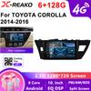 Для Toyota Corolla Ralink 2013 2014 2015 2016 Автомобильное радио Carplay 2Din Android Стерео Мультимедиа Видео Плеер Навигация GPS