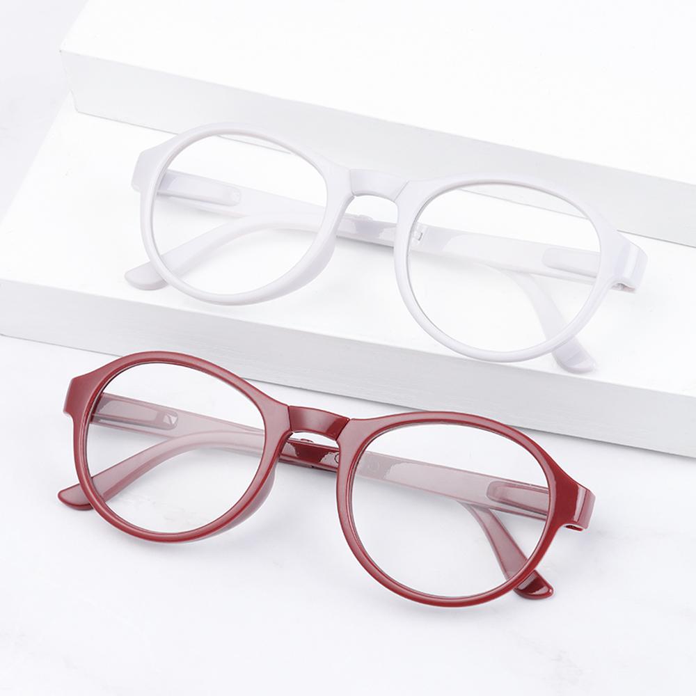 Unisex Eyewear Portable with Glasses Case Folding Presbyopic Glasses Reading Glasses