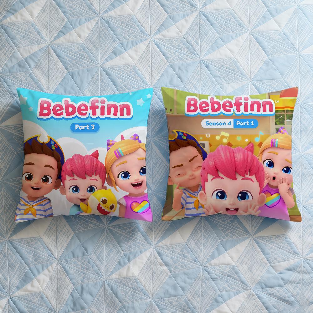 Мультяшная Подушка B-BebefinnS-ES Чехол Квадратный Декоративный Наволочка для Подушки-Пледа Диван Кровать Гостиная День Рождения Милый Подарок на Годовщину