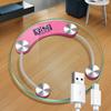 Round Household Smart Electronic Health Weight Scale Human Body Scale Adult Glass Scale