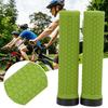   Mountain Bike Handlebar Single Locking Grips   Shock Absorbing Rubber Grips