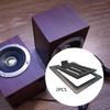 2Pcs Tilted Desktop Speaker Stands Brackets Anti Slip Bookshelf Desk Surround Sound Riser