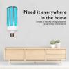 100W UV Germicidal Lamp E27 UVC LED Bulb Ddisinfection Light with Timing Remote Control AC110V/220V 99% Antibacterial Rate Light
