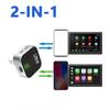 Mini Wireless Adapter for IPhone And for Android Wired to Wireless Bluetooth-compatible Adapter for Cars Fast Auto Connect USB Dongle
