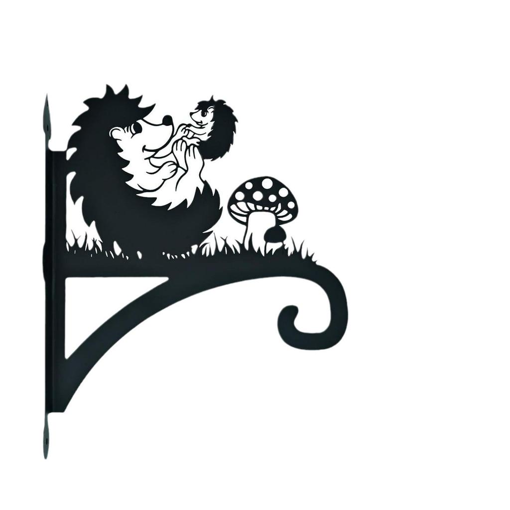 Прочные Железные Крючки для Подвесных Растений и Одежды с Декоративным Силуэтом Гнома для Использования Внутри и Снаружи