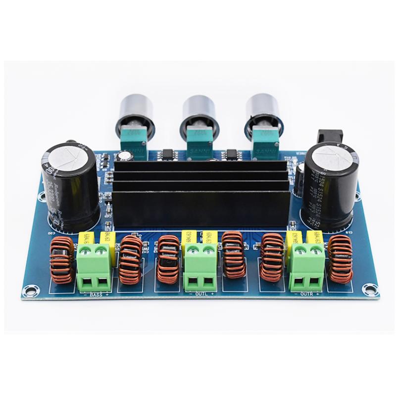 XH-A305 Bluetooth 5.0 Стерео цифровой усилитель мощности Плата TPA3116D2 50Wx2 + 100W 2.1-канальный аудио бас-сабвуфер Модуль AUX AMP