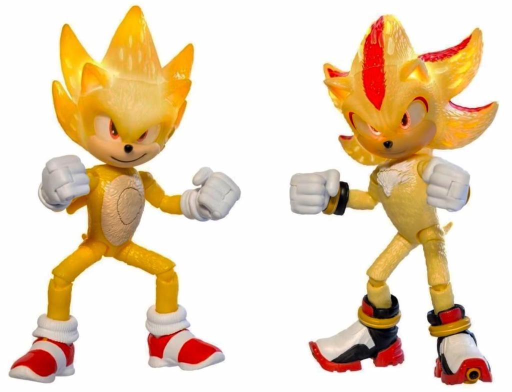Sonic the Movie Sonic x Shadow TOKYO MISSION PACIFIC 5 дюймов светящаяся фигурка 2 шт. Sonic Super Movie 3 Game Tokyo Mission Goods Doll Light Up