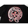 W359 CHROME HEARTS 2025 Summer New High Quality Cotton Round Neck Loose Large Size Men's and Women's T-shirt Couple T-shirt