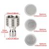 Power Washer Stainless Steel Water nozzle Quick Plug Metal Washing Nozzle Small Flower 0.3/0.4/0.5mm Shower Head Car Cleaning