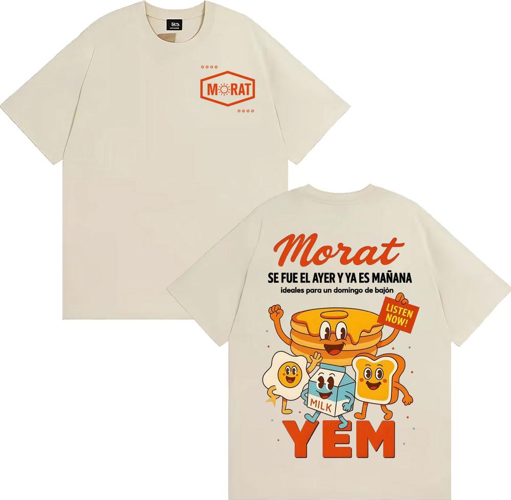 2025 Summer Morat Se Fue El Ayer Y Ya Es Unisexana Cartoon Unisex Women Cotton Short Sleeve Tshirts Fashion Cute Vintage T Shirt Y2k