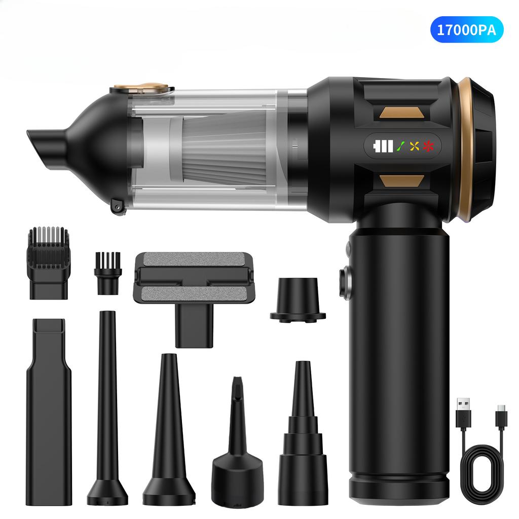 Трансграничный автомобильный пылесос, Бесщеточный двигатель, Мощный электрический воздуходув, Вакуумный насос, Ручной четыре-в-одном