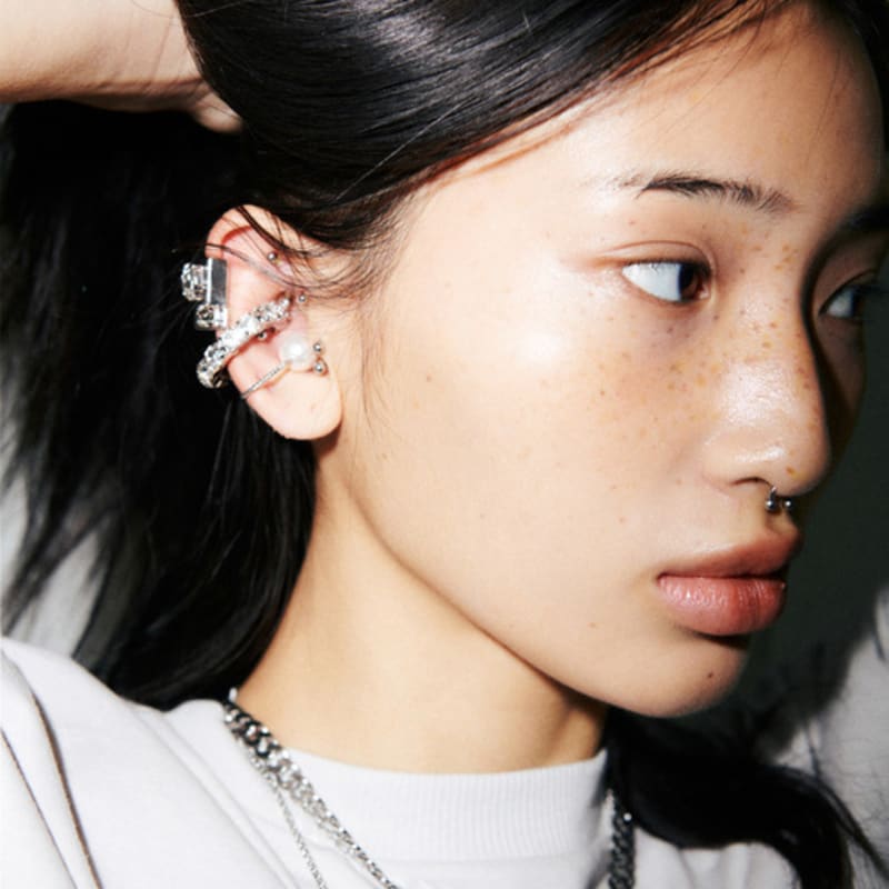 MIKSHIMAI DUO EAR CUFF_SINGLE