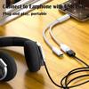 PD 100W USB Headphone Converter Fast Charging Y Cable NEW Audio Adapter  Keyboard Mouse