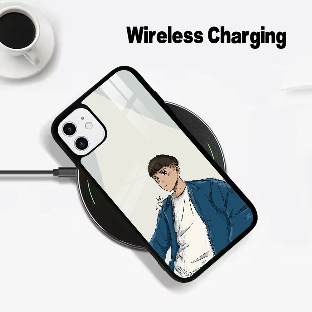 Популярный артист Поколения Z Певец M-Milo Чехол для телефона Для IPhone17 16 15 14 13 12 11 Pro Max 16/15/14Plus Чехол для беспроводной зарядки Funda