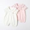 Infant & Toddler Summer Romper: Newborn Baby Girl Short Sleeve Bodysuit