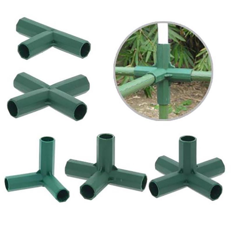 16Mm Pvc Fitting Stable Support Heavy Duty Greenhouse Frame Building Connector