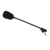 Replacement Game Mic 3.5mm Jack Detachable Microphone Boom Noise Cancelling for Kingston